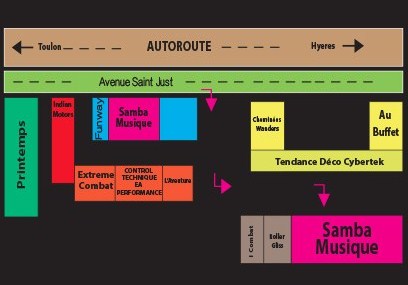 SAMBA MUSIQUE a déménagé depuis le 1er MARS